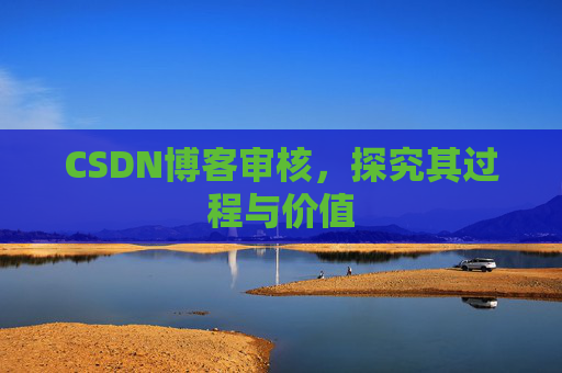 CSDN博客审核,探究其过程与价值